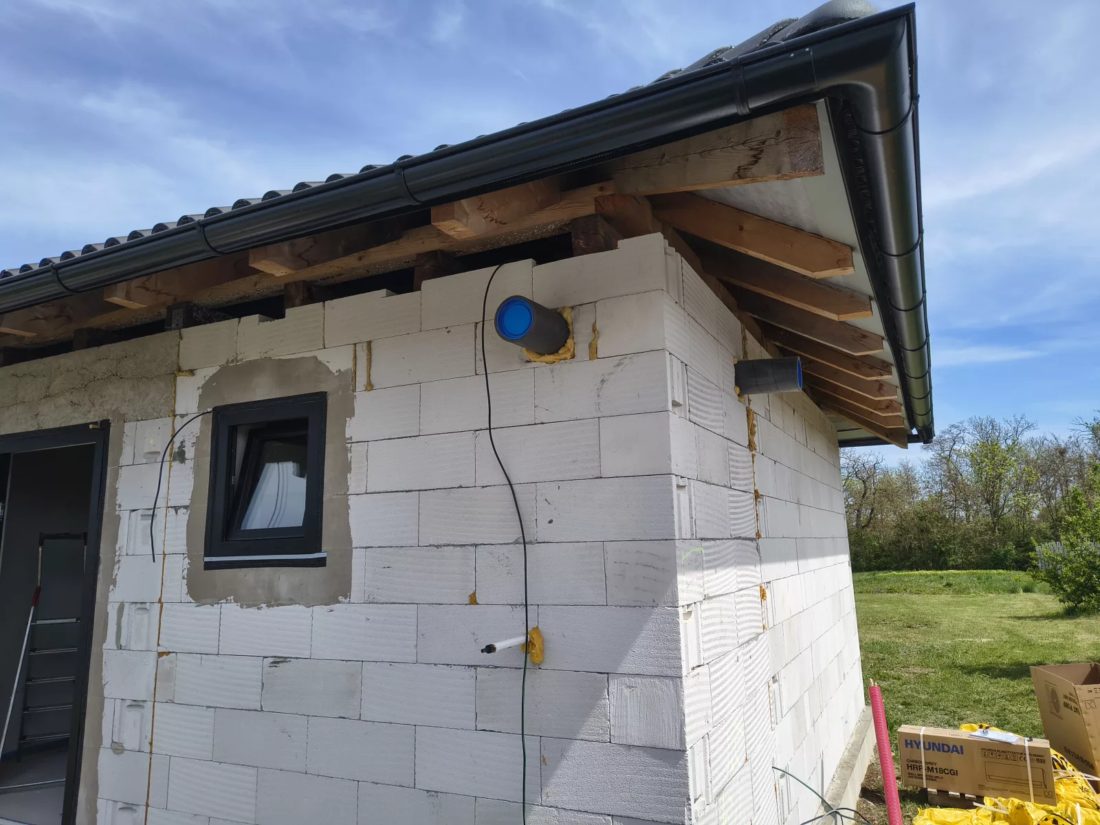 Rekuperace - novostavba RD Šumperk, podstropní větrací jednotka — foto 11